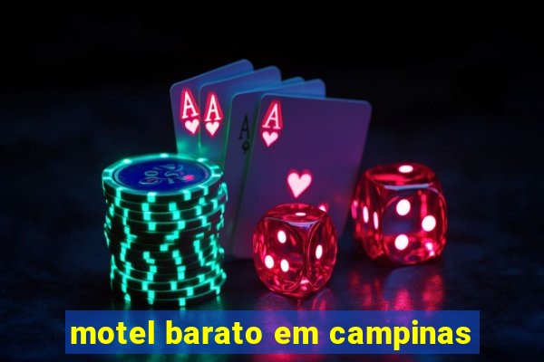 motel barato em campinas